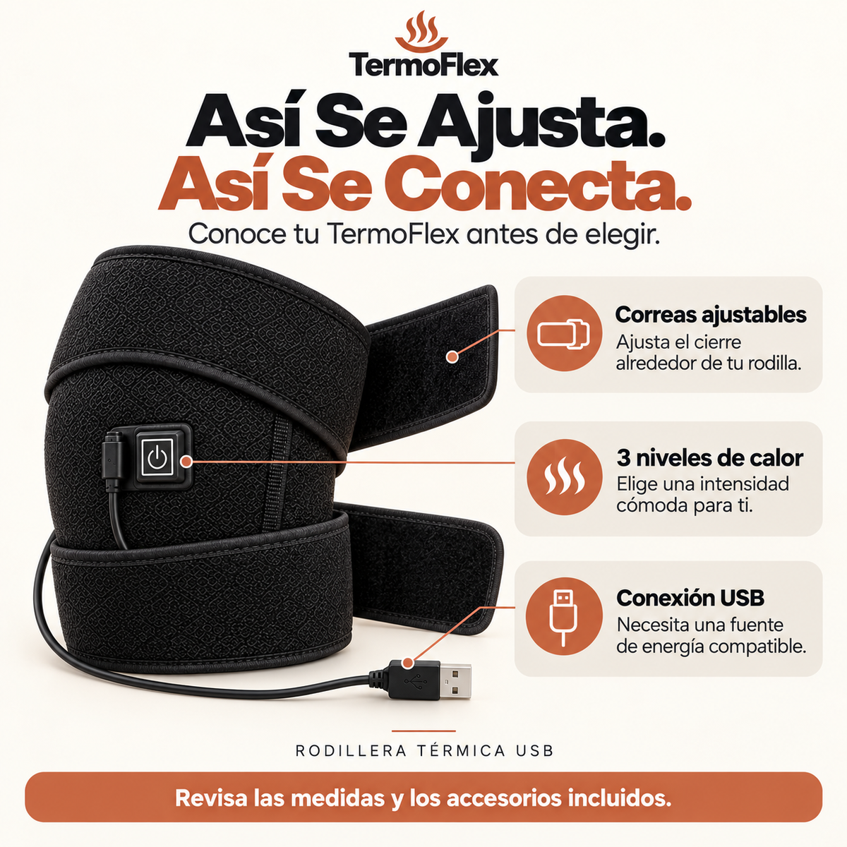 TERMOFLEX™ Para Molestias, Rigidez y Descanso