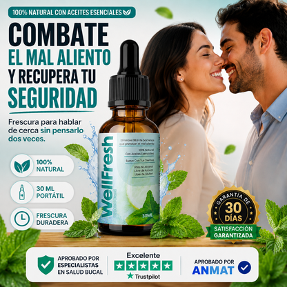 WellFresh - con Aceites Esenciales Para Frescura, Seguridad y Confianza