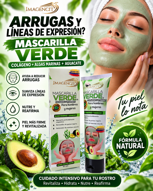 Mascarilla Elimina Arrugas, De Colágeno