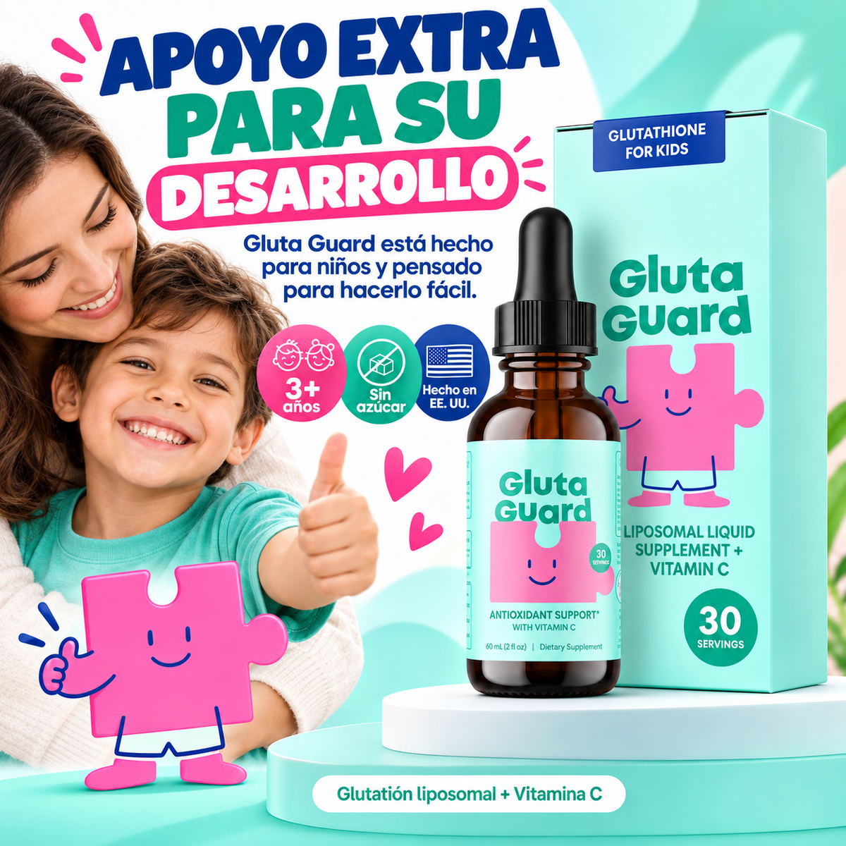 Gluta Guard™ — Apoyo para Inteligencia, Memoria y Enfoque