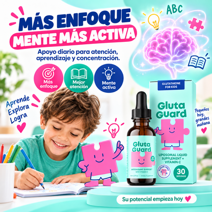 Gluta Guard™ — Apoyo para Inteligencia, Memoria y Enfoque
