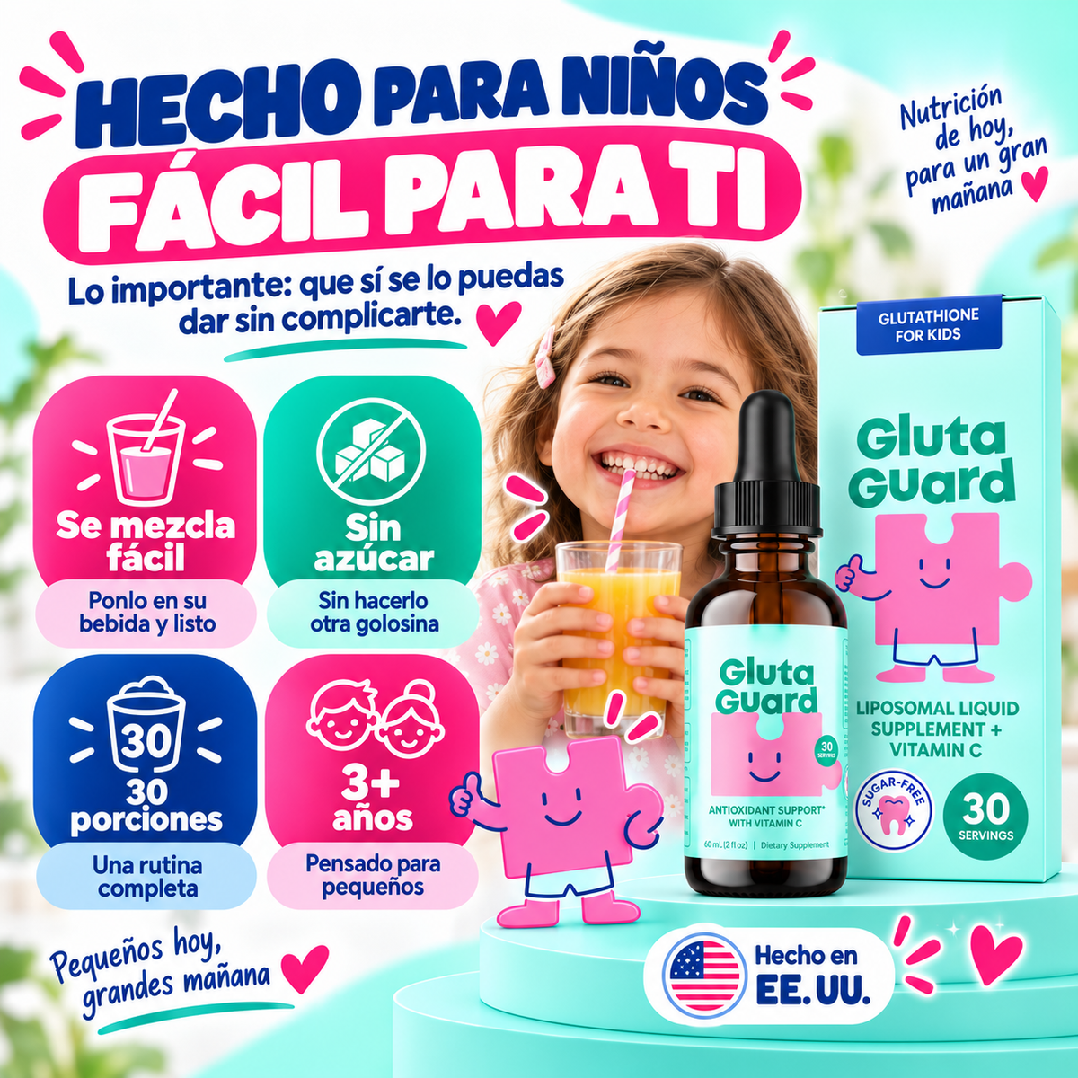 Gluta Guard™ — Apoyo para Inteligencia, Memoria y Enfoque