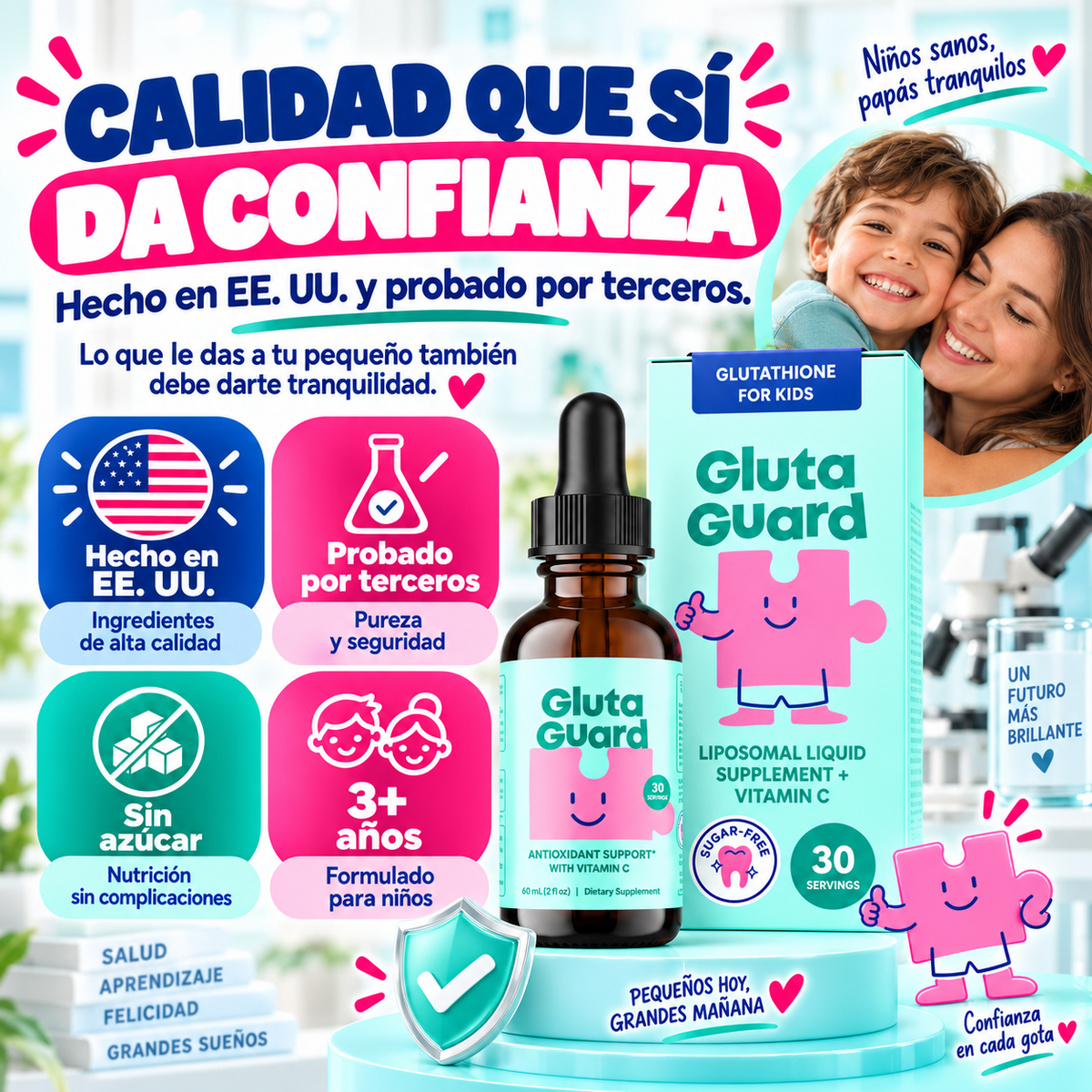Gluta Guard™ — Apoyo para Inteligencia, Memoria y Enfoque