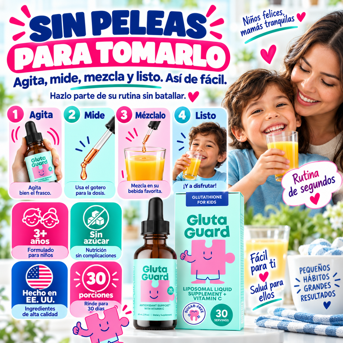 Gluta Guard™ — Apoyo para Inteligencia, Memoria y Enfoque