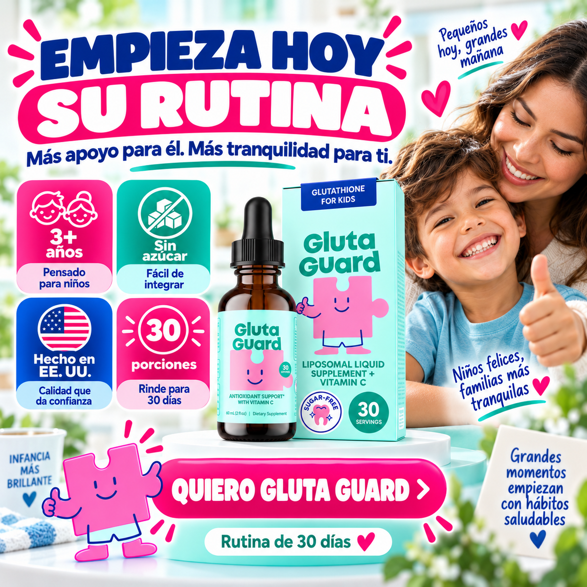 Gluta Guard™ — Apoyo para Inteligencia, Memoria y Enfoque