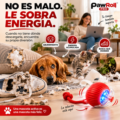 PawRoll PRO™ | Juguete Interactivo para Evitar Destrozos y Mantenerlo Ocupado