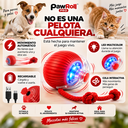 PawRoll PRO™ | Juguete Interactivo para Evitar Destrozos y Mantenerlo Ocupado