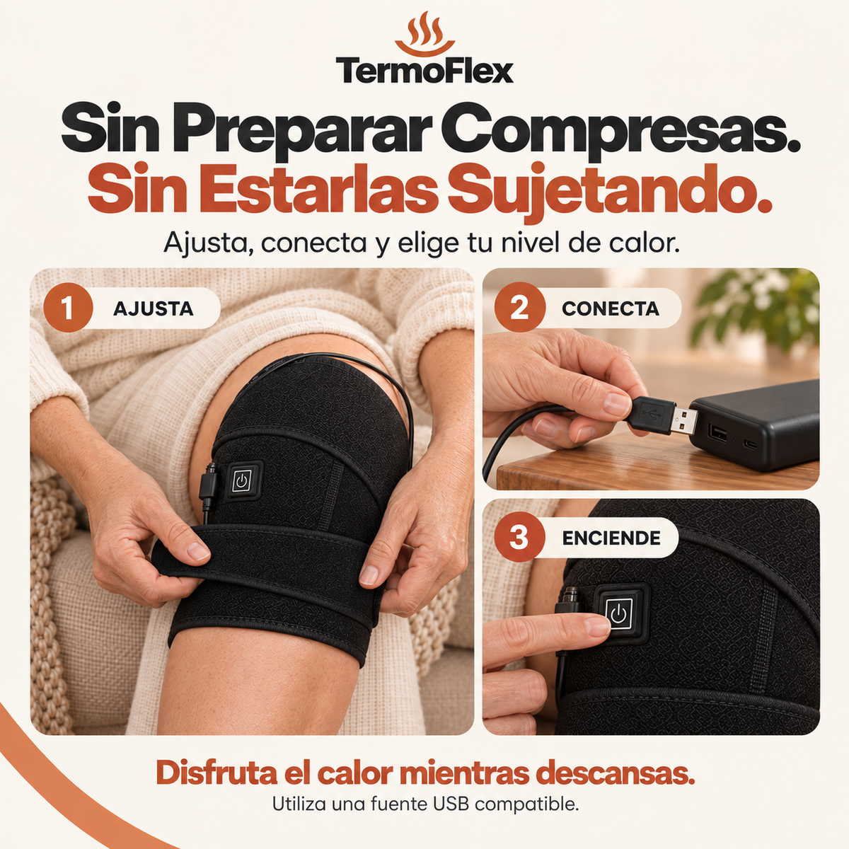 TERMOFLEX™ Para Molestias, Rigidez y Descanso