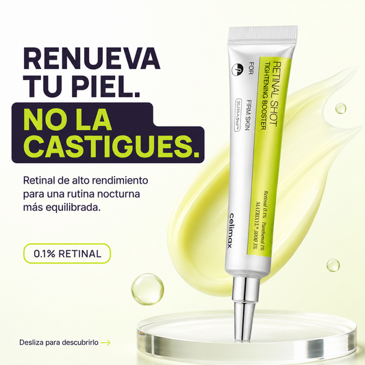 RetinalShot™ | Crema para Arrugas, Poros y Firmeza