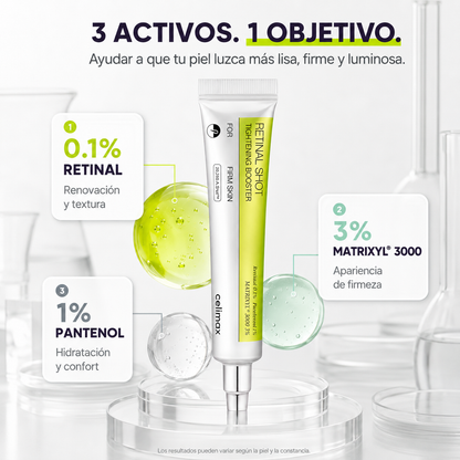 RetinalShot™ | Crema para Arrugas, Poros y Firmeza