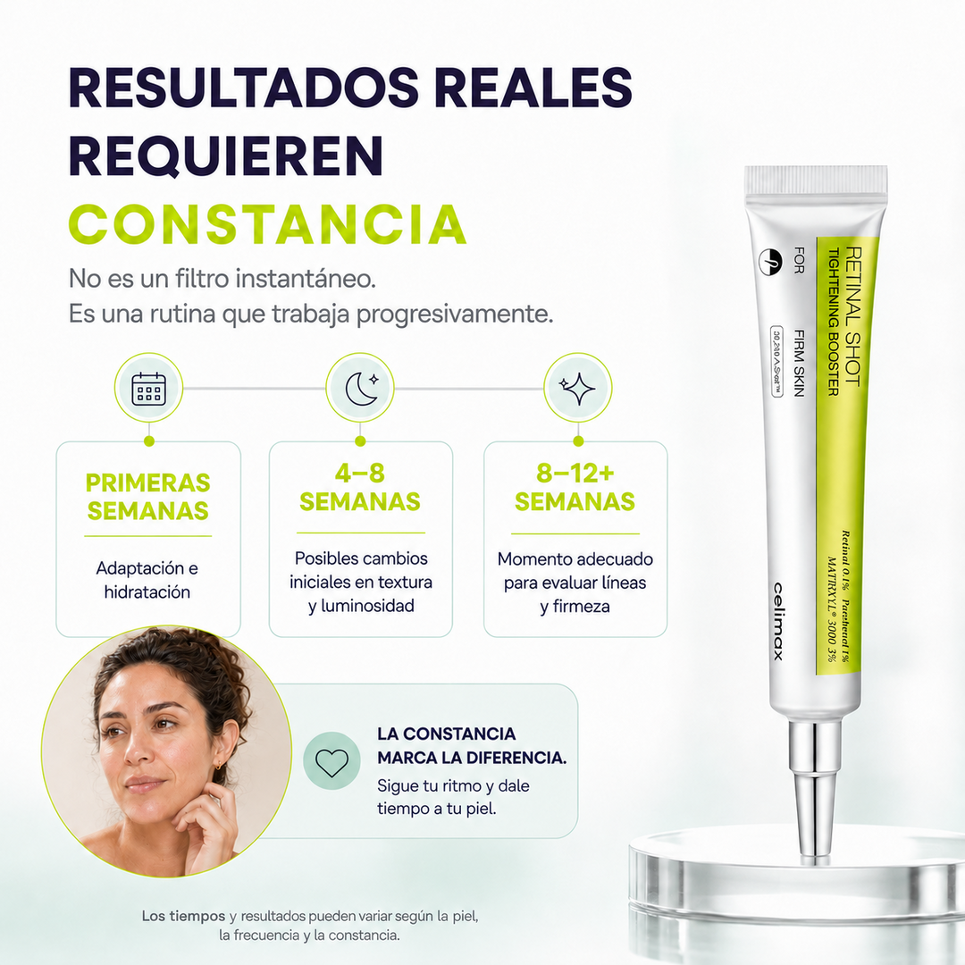 RetinalShot™ | Crema para Arrugas, Poros y Firmeza